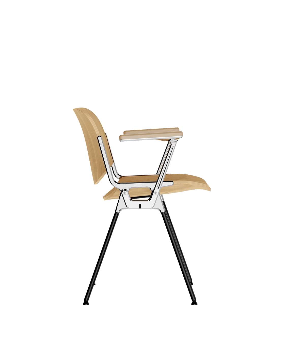 DSC 106 - Veneered Wood w/Armrests