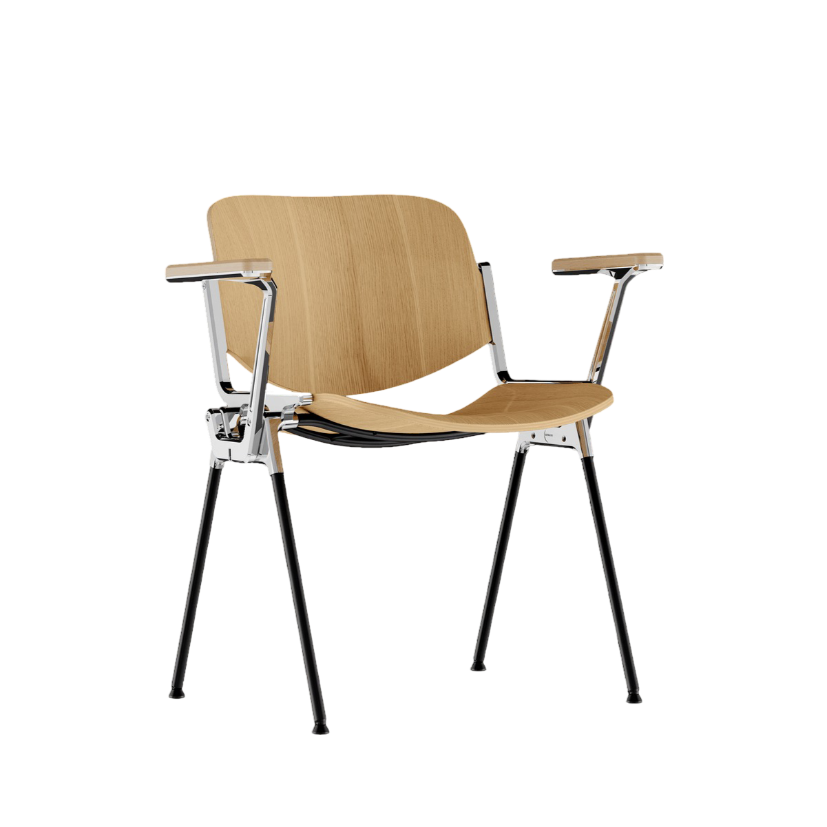DSC 106 - Veneered Wood w/Armrests