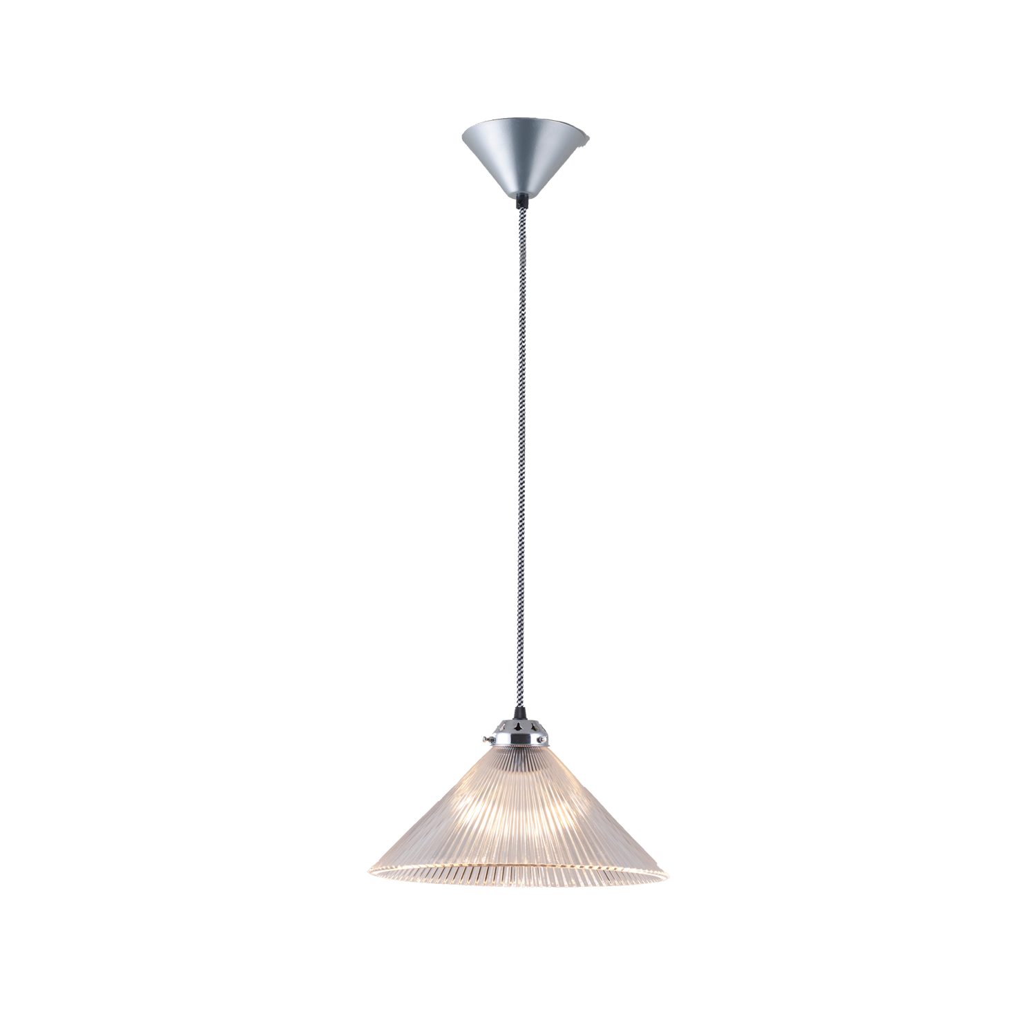 Conical Prismatic pendant light