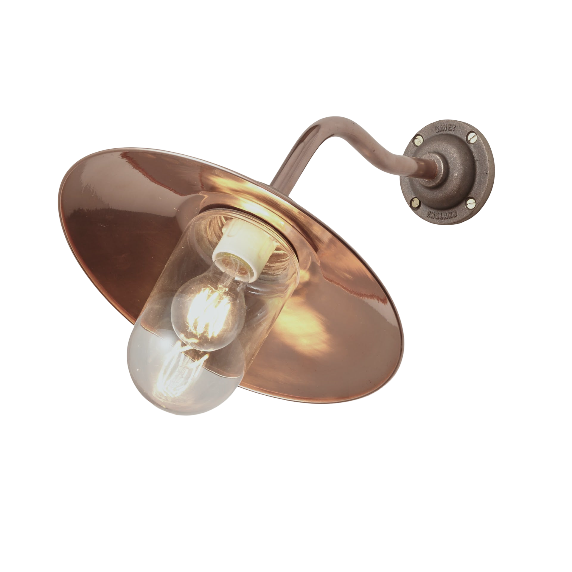 Exterior bracket light, canted, 7680