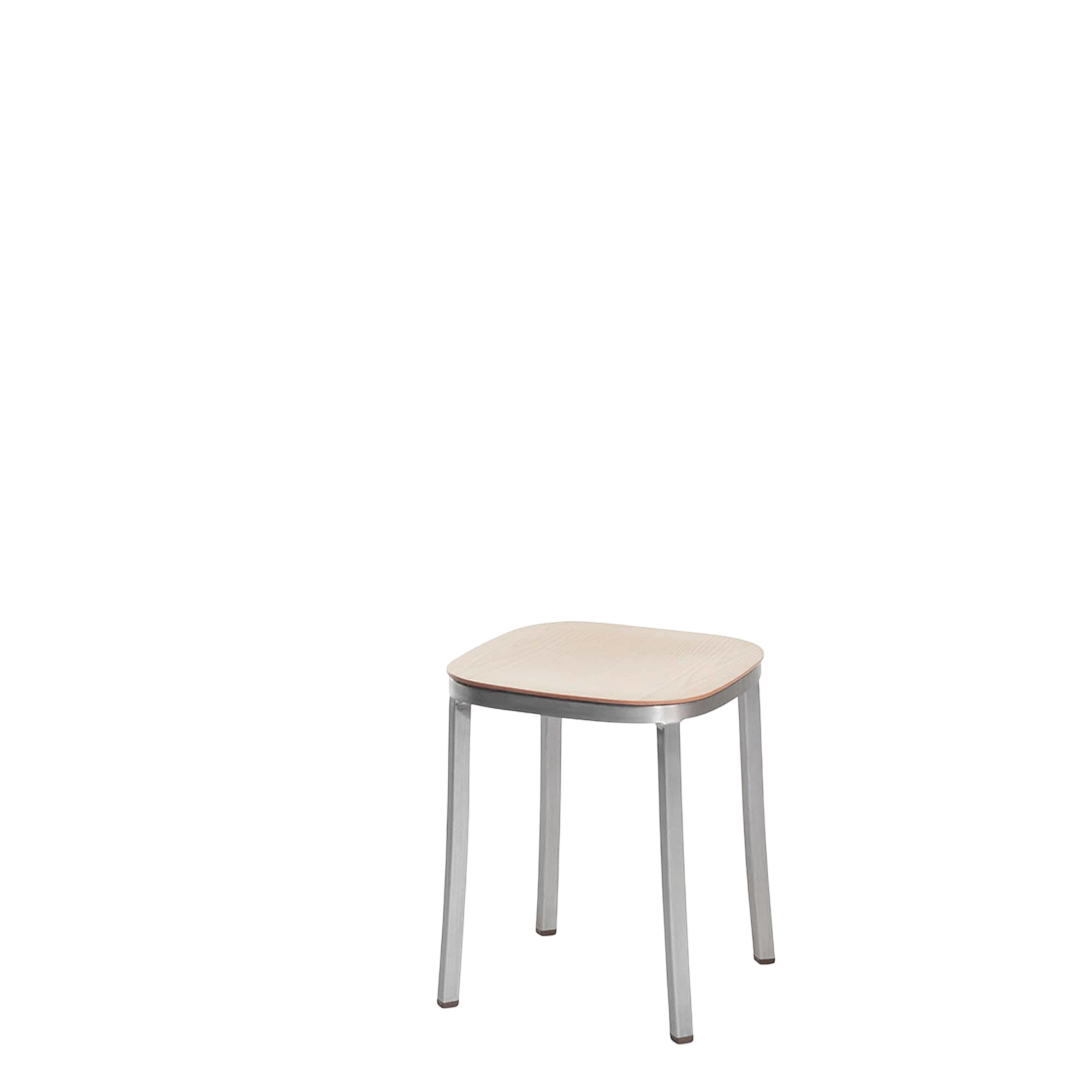 1 Inch small stool, wood seat