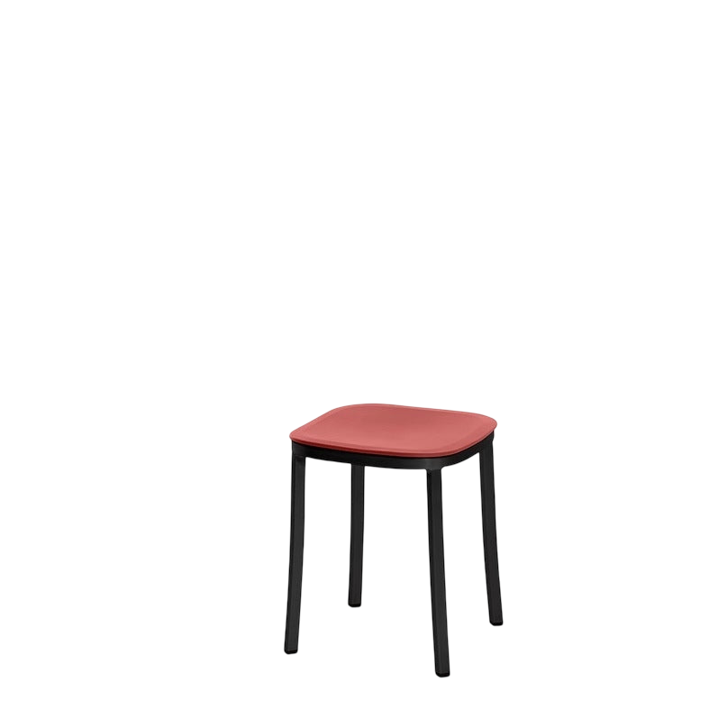 1 Inch small stool, recycled plastic seat