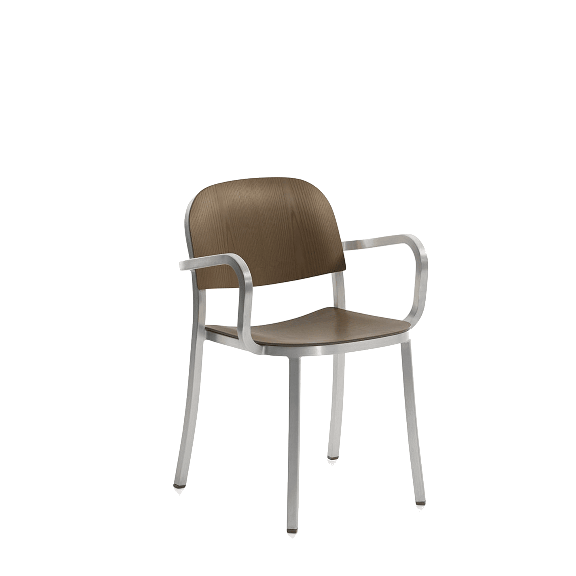 1 Inch Armchair, wood seat - Hand Brushed