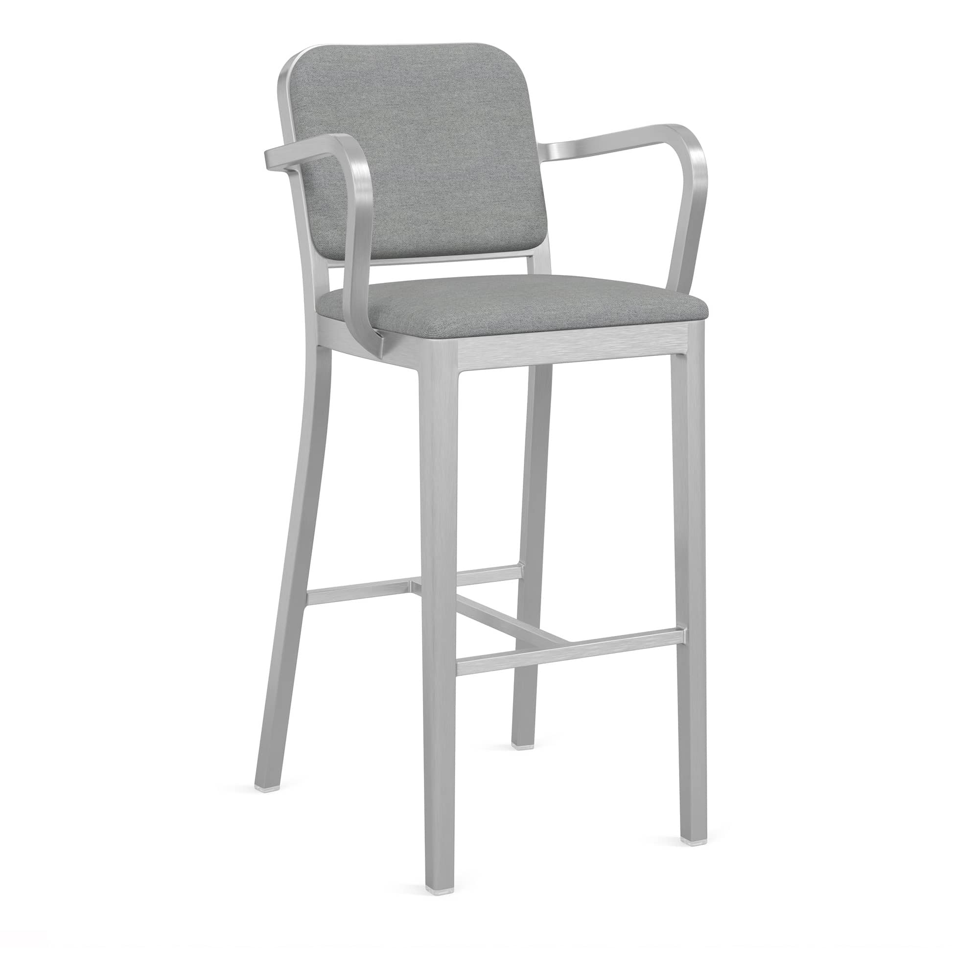 Navy® Officer Stool with arms by Jasper Morrison