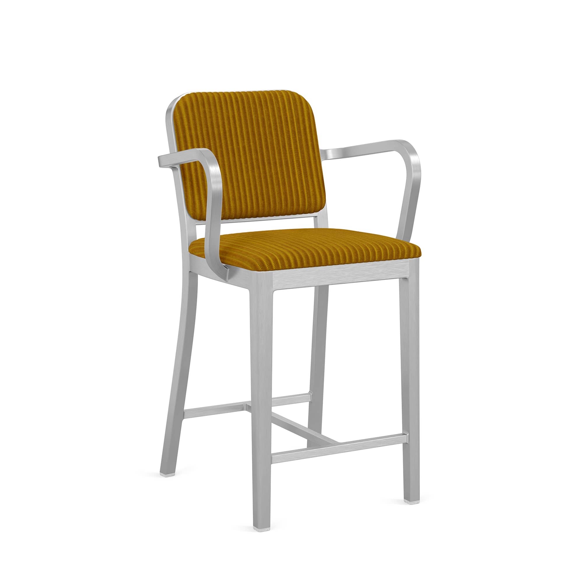 Navy® Officer Stool with arms by Jasper Morrison