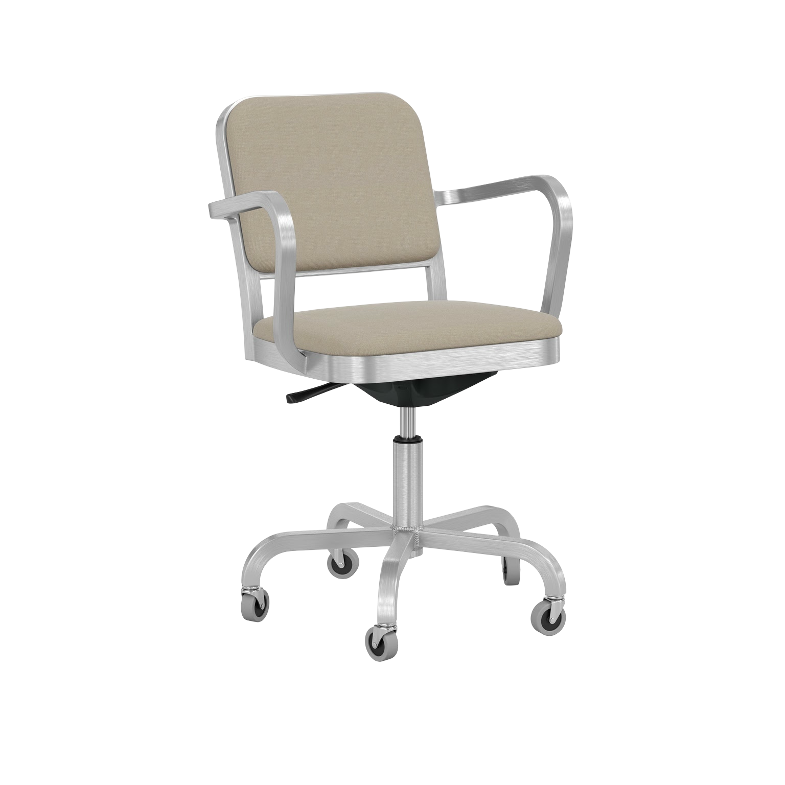 Navy® Officer Swivel Armchair - Hand brushed