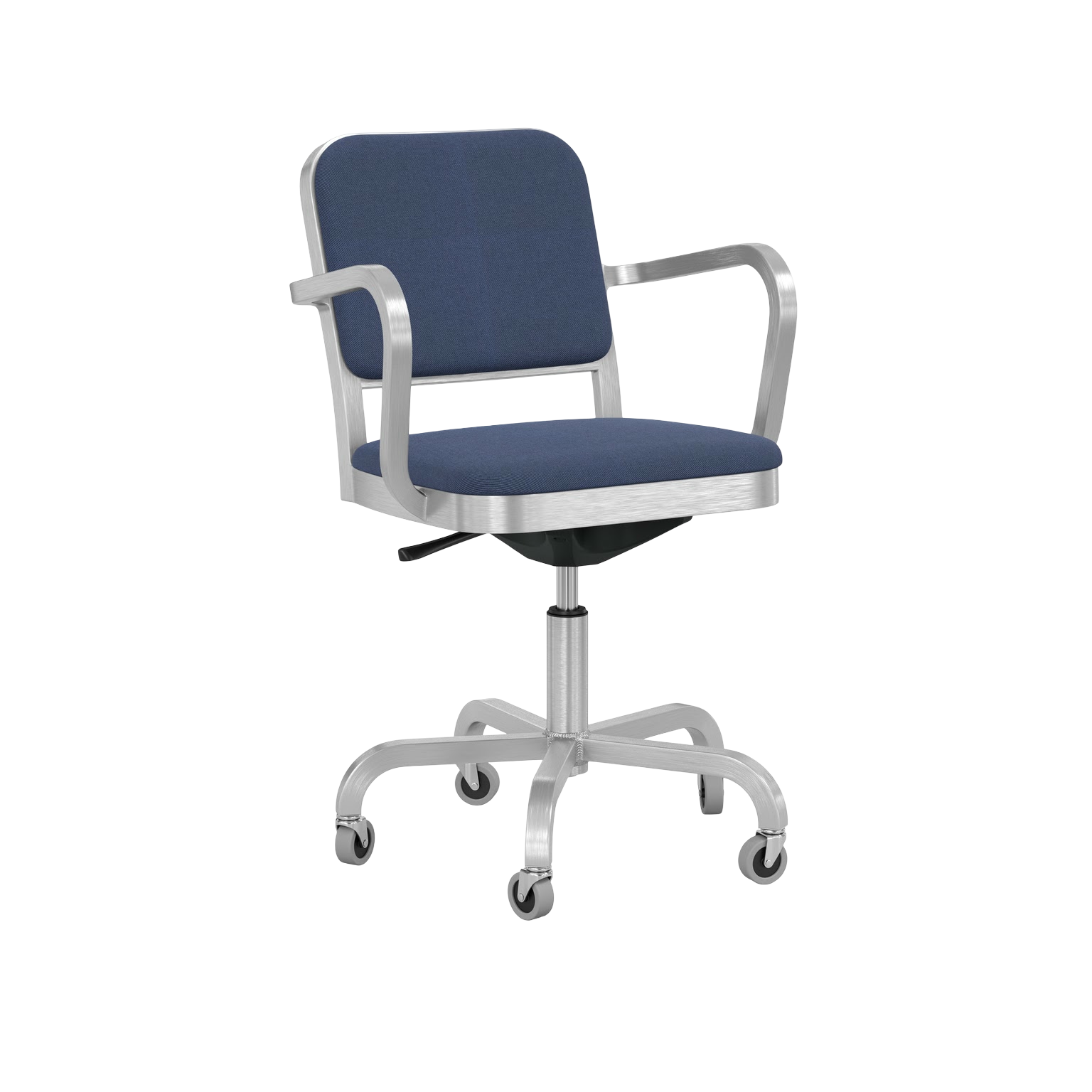 Navy® Officer Swivel Armchair - Hand brushed