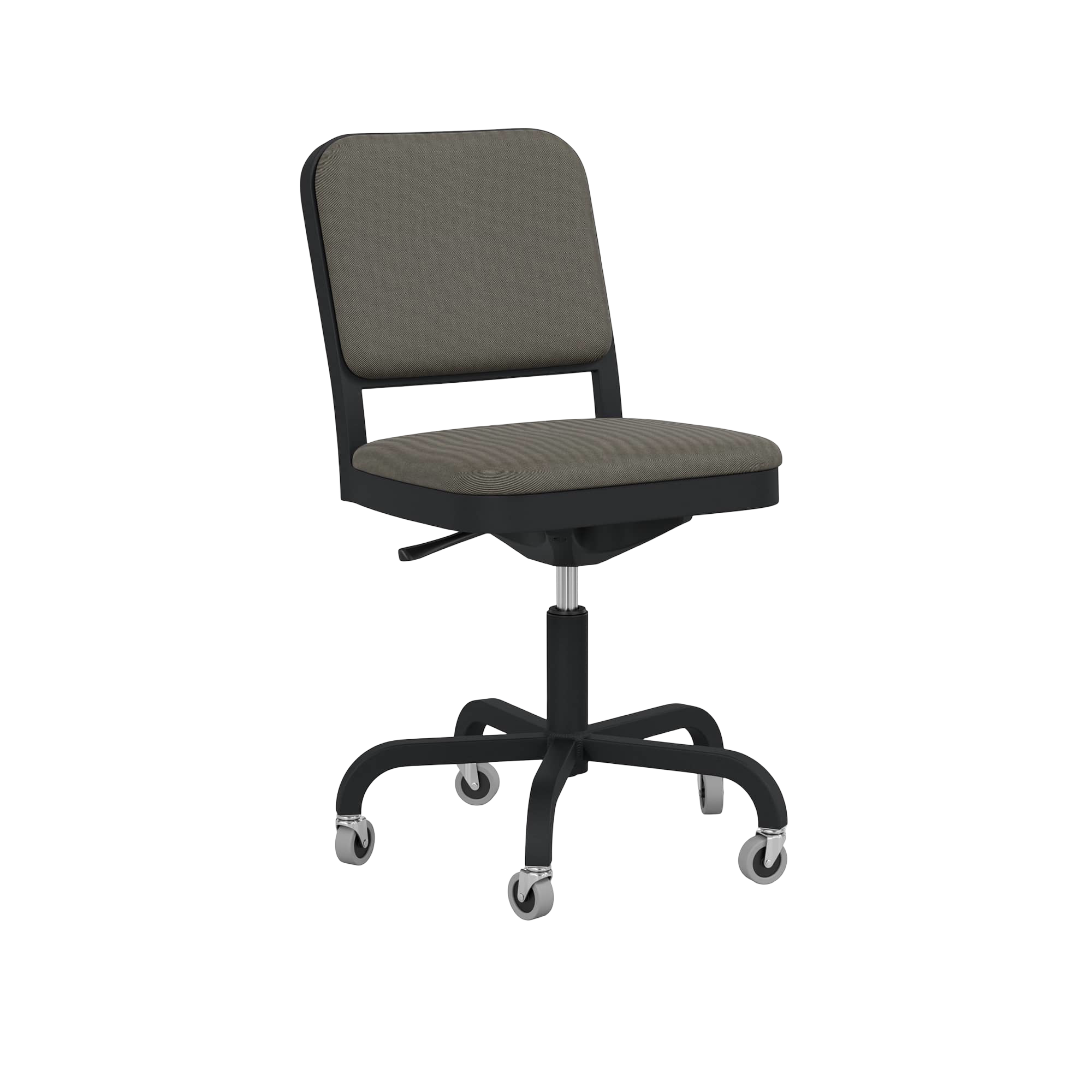 Navy® Officer Swivel Chair - Black powder coated