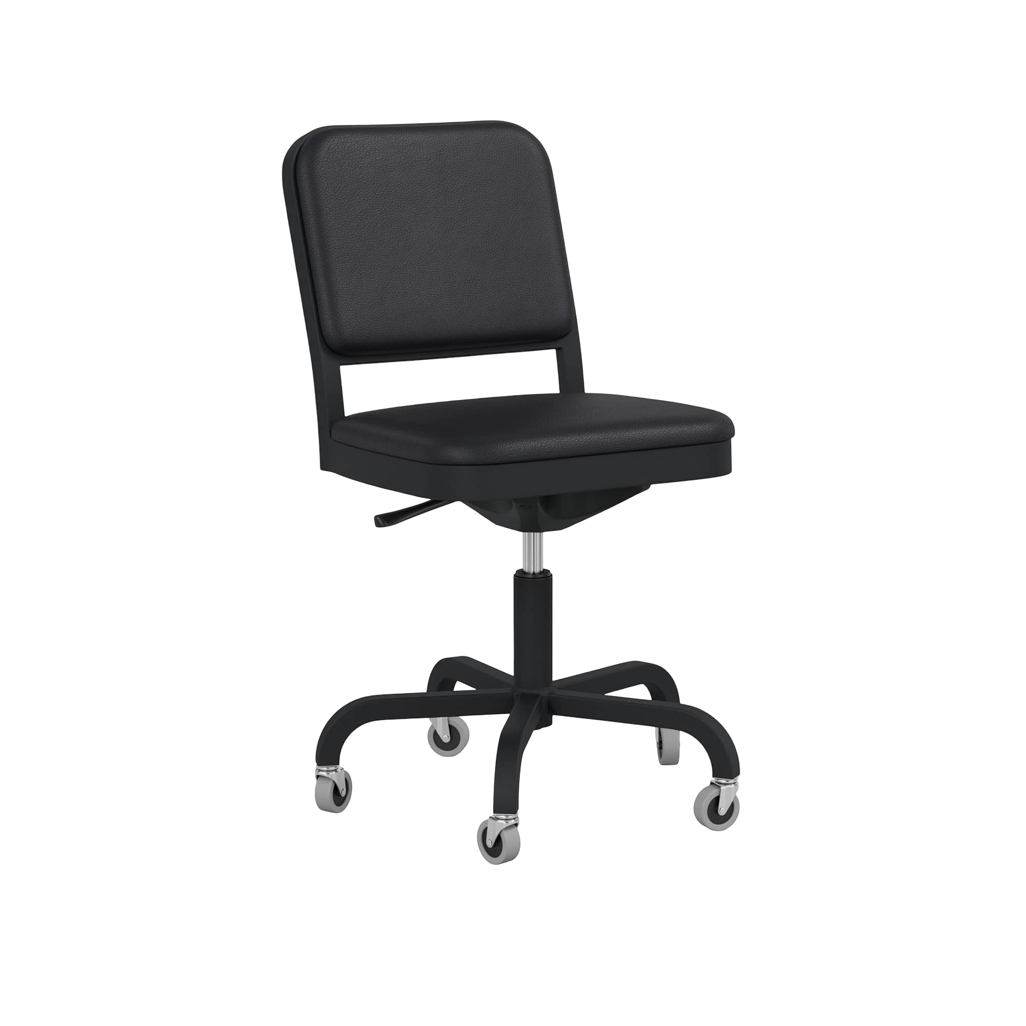 Navy® Officer Swivel Chair - Black powder coated