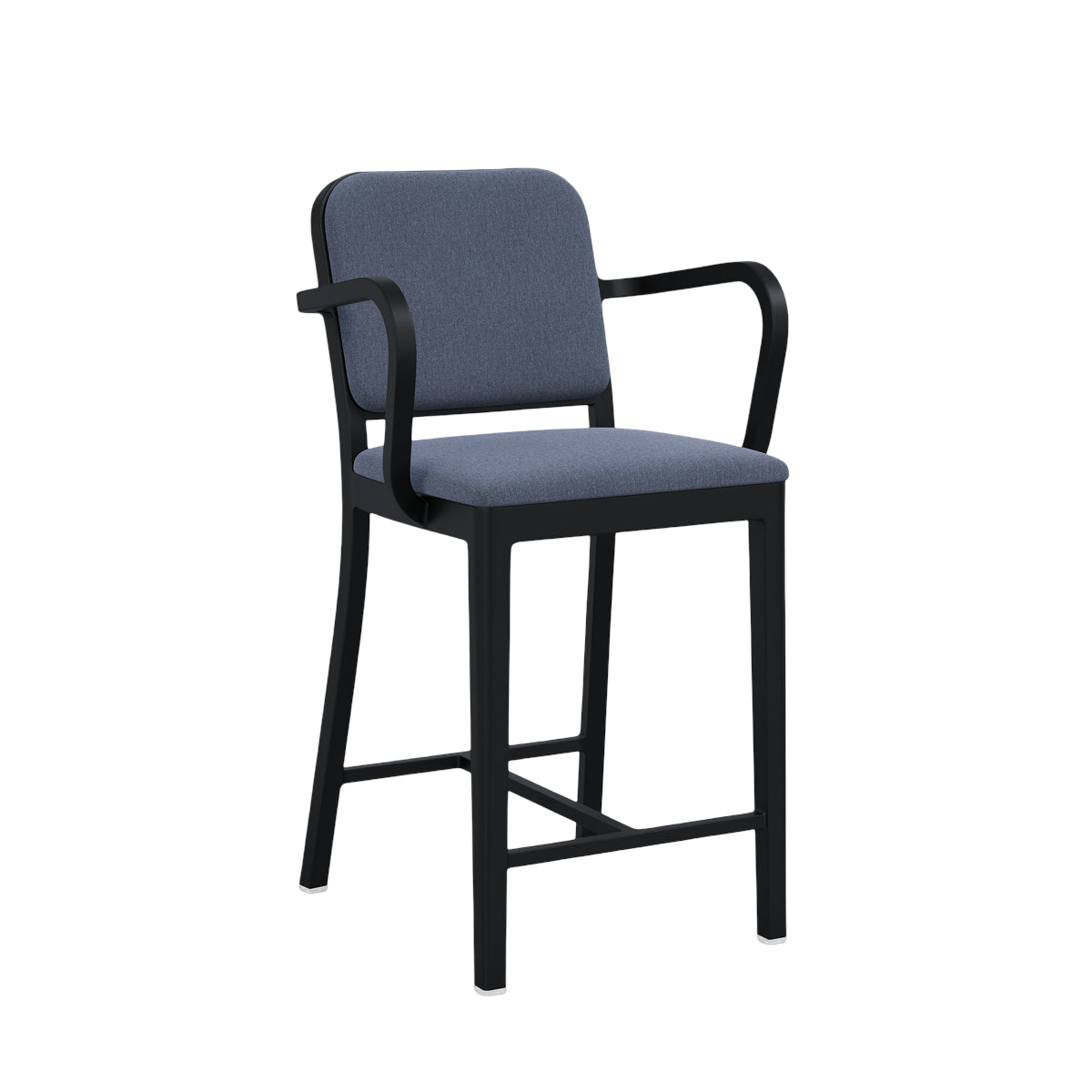 Navy® Officer Stool with arms by Jasper Morrison