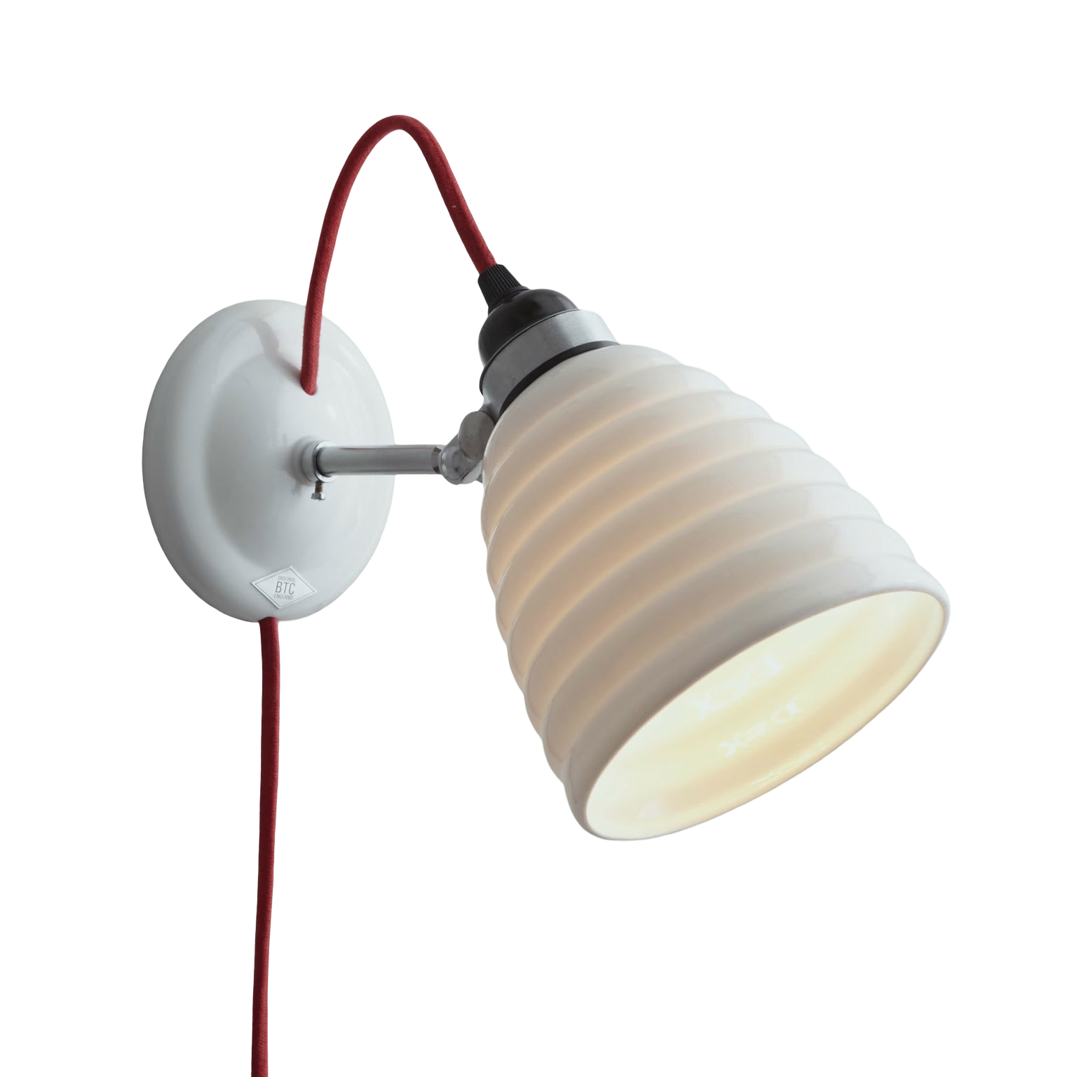Hector Bibendum wall light - Plug, switch & cable