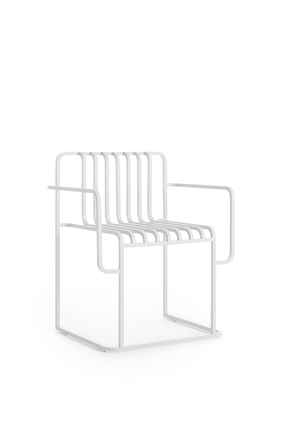 Grill dining armchair