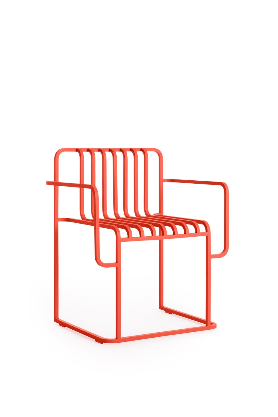 Grill dining armchair