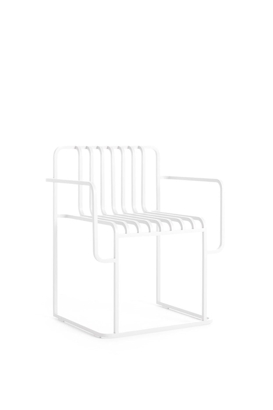 Grill dining armchair
