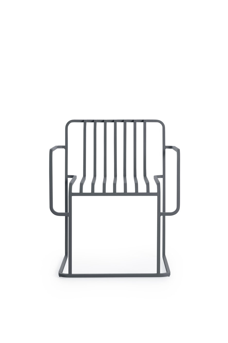Grill dining armchair