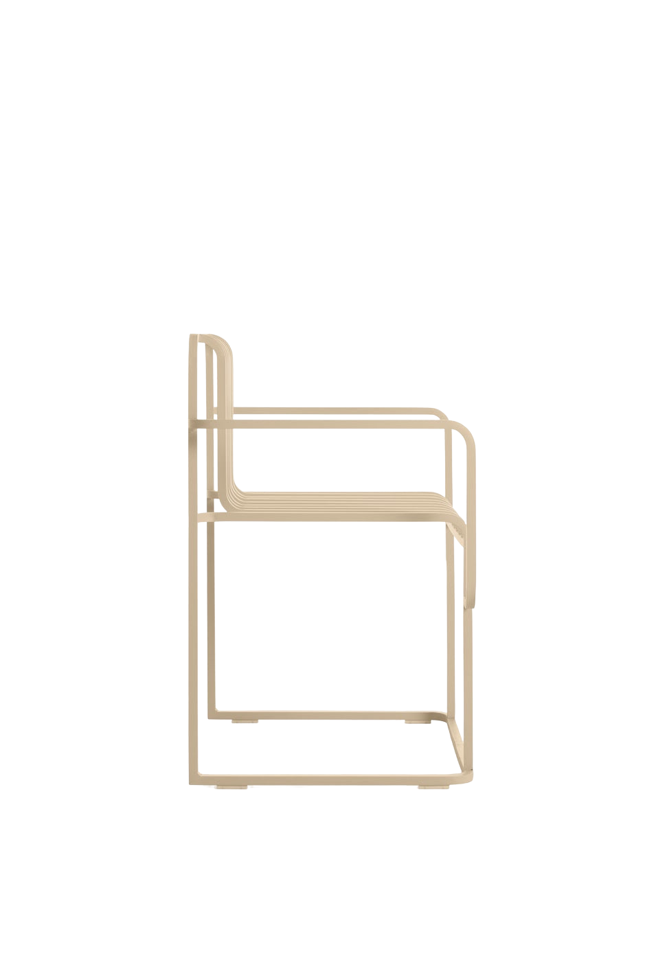 Grill dining armchair