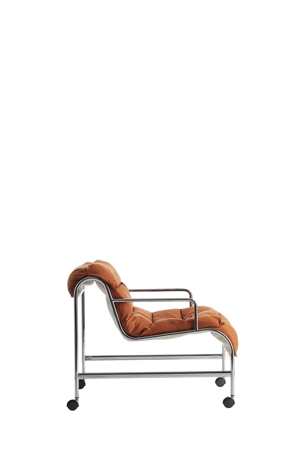 Sunny Easy Chair with Armrests & Casters