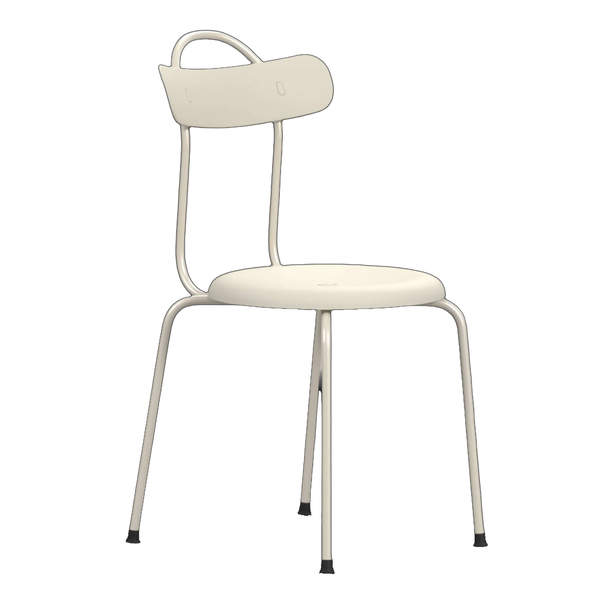 Taburett Plus Chair - Powder-coated Frame