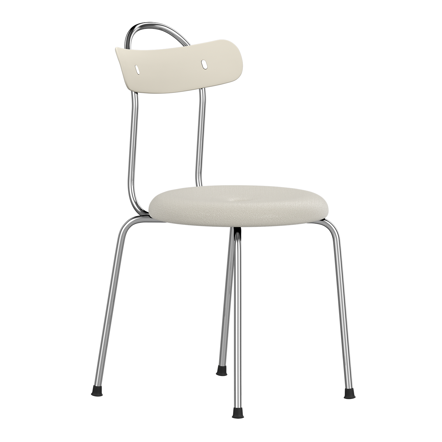 Taburett Plus Chair - Chrome Frame