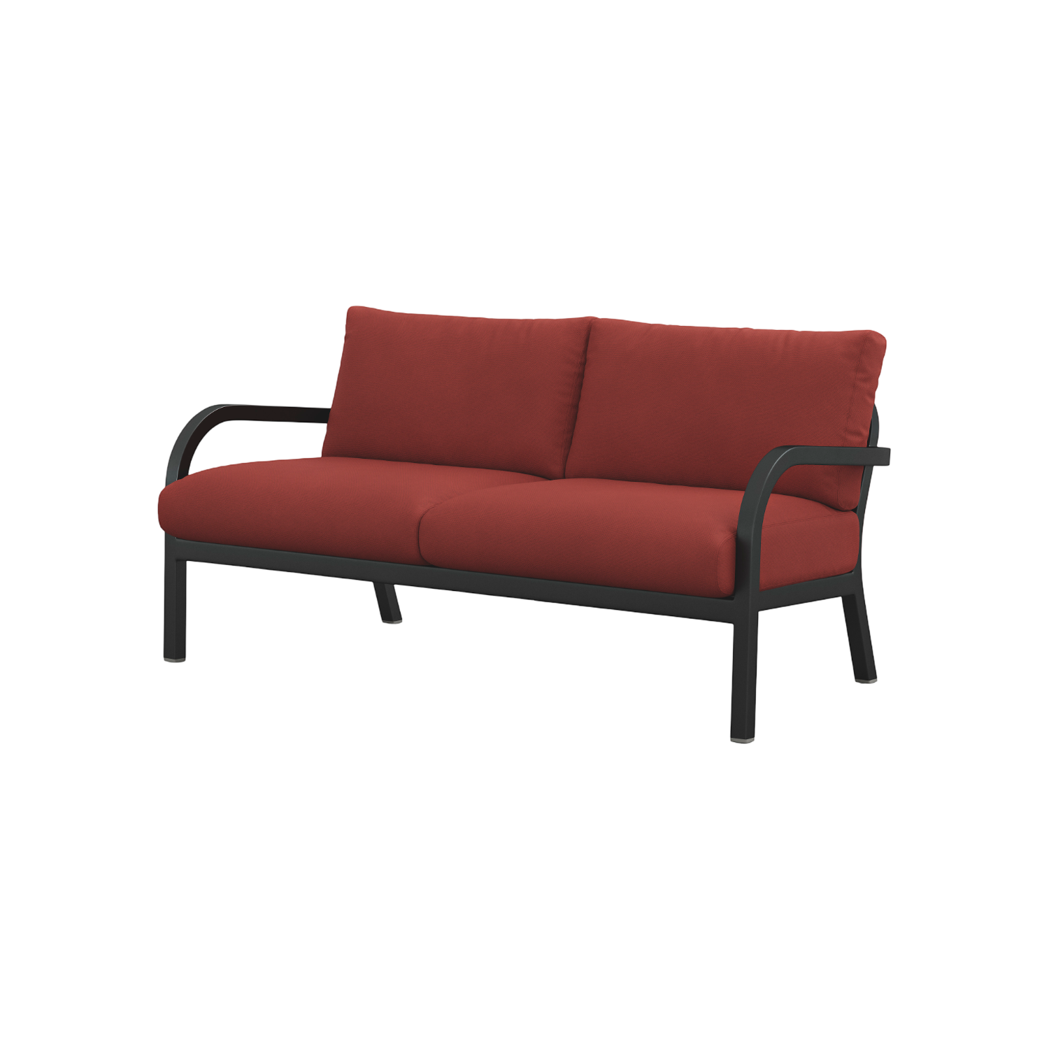Navy® Lounge 2-seat Sofa - Black Powder Coated