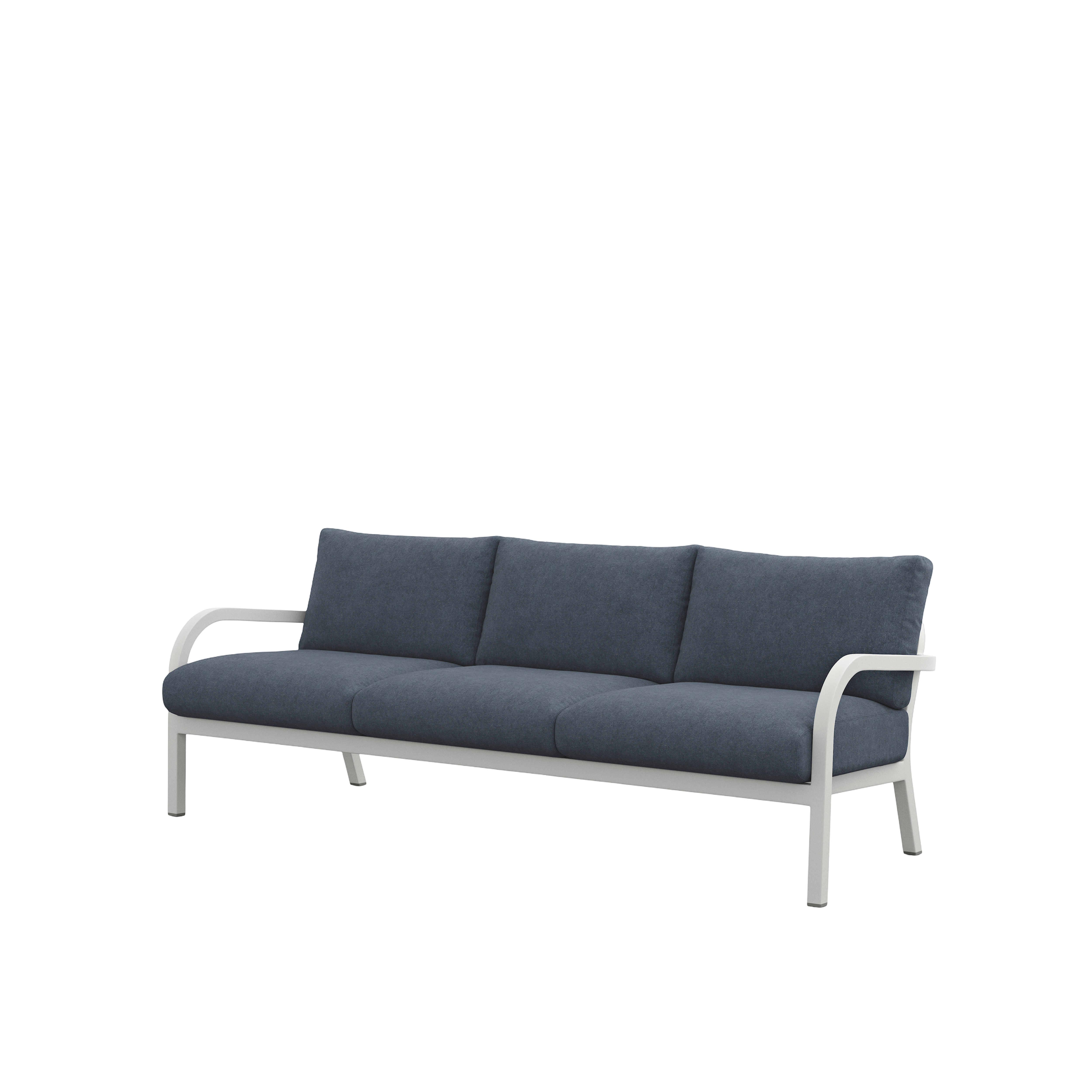 Navy® Lounge 3-seat Sofa - White Grey Coated