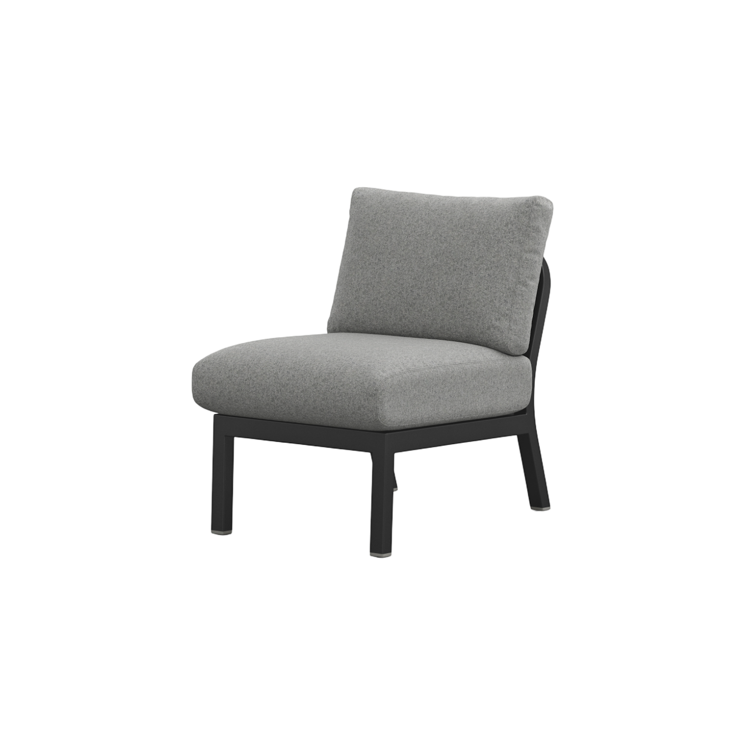 Navy® Lounge Chair - Black Powder Coated