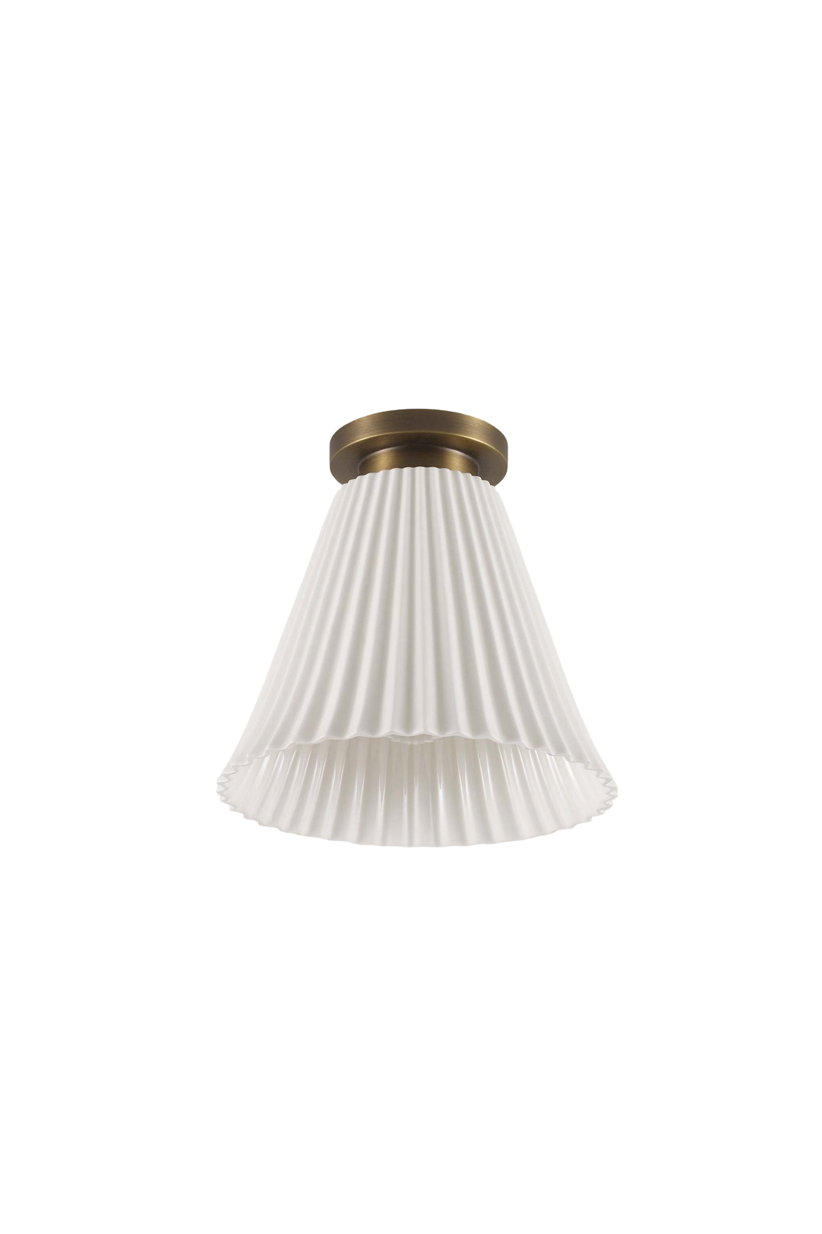Hector pleat ceiling light