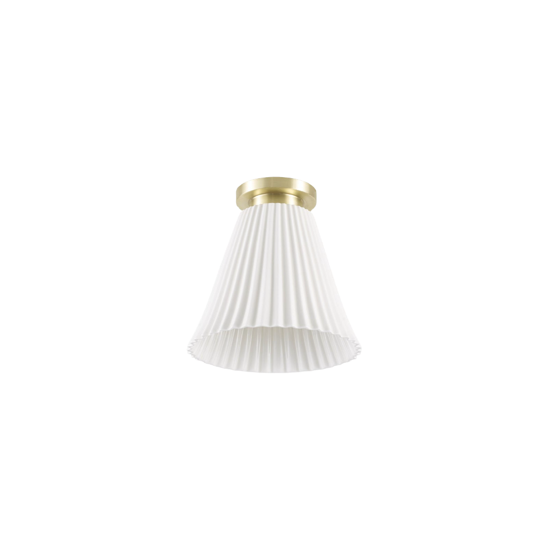 Hector pleat ceiling light