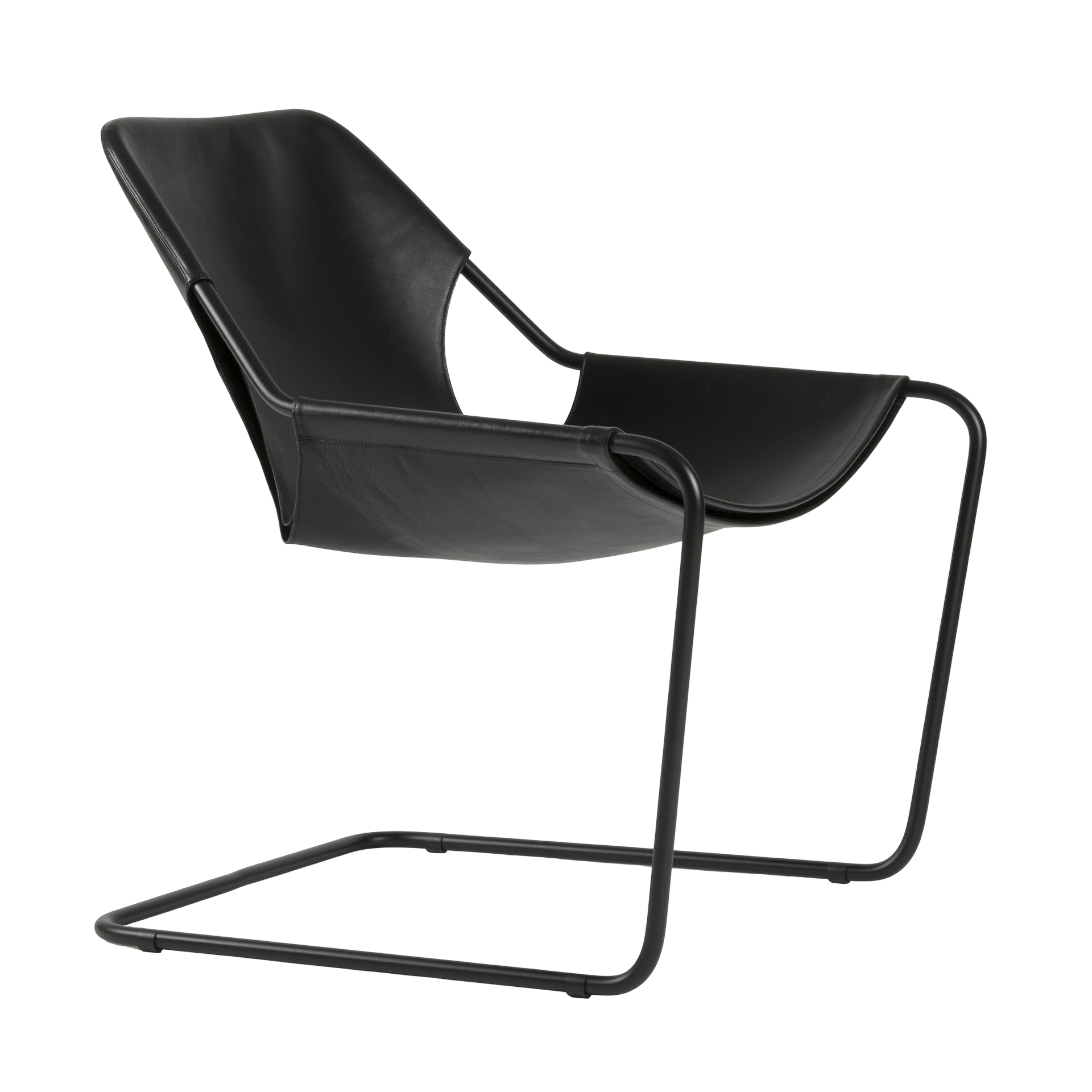 Paulistano chair in leather (Indoor use)