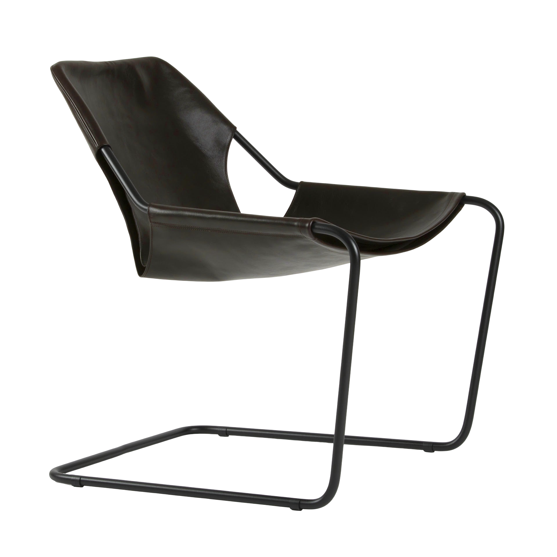 Paulistano chair in leather (Indoor use)