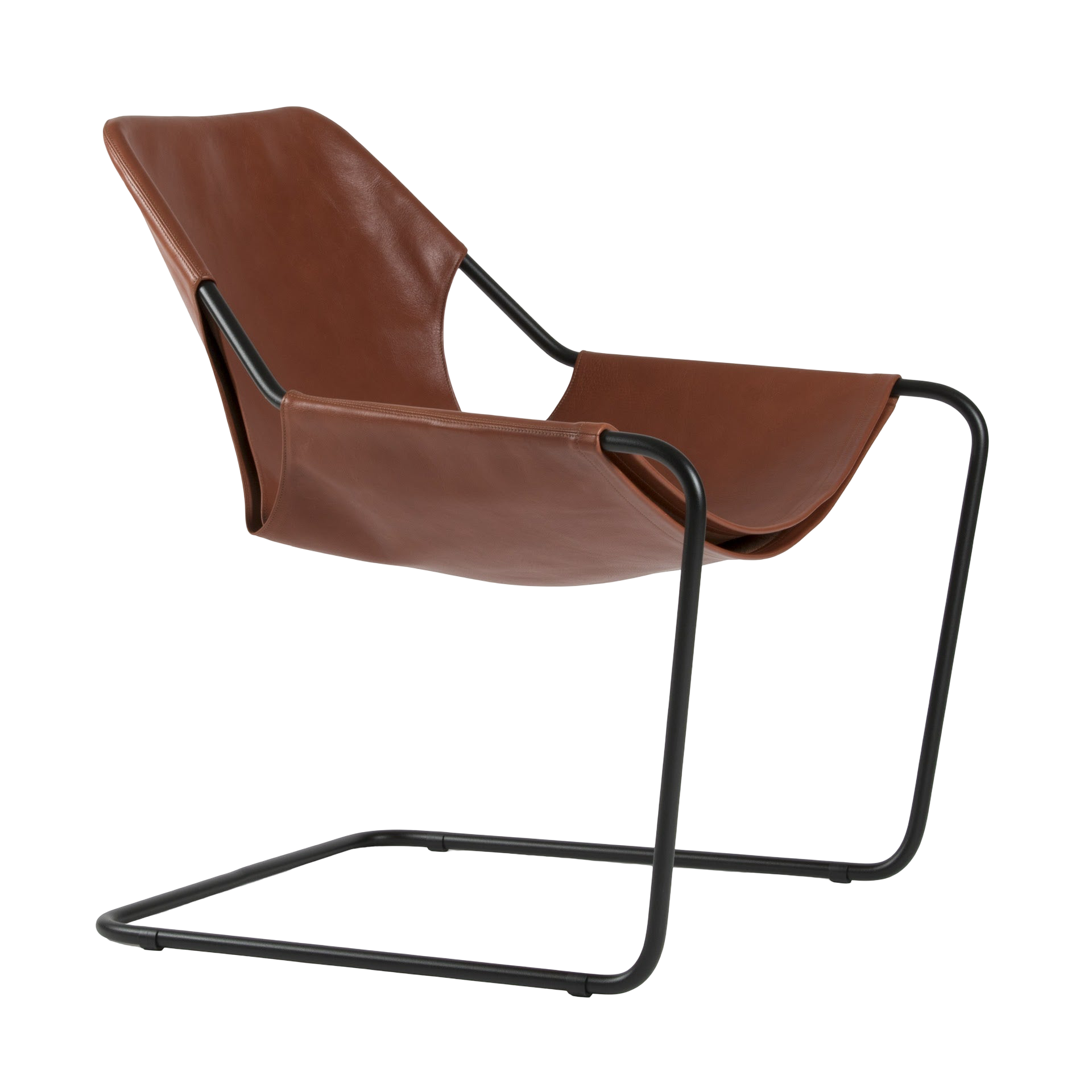 Paulistano chair in leather (Indoor use)