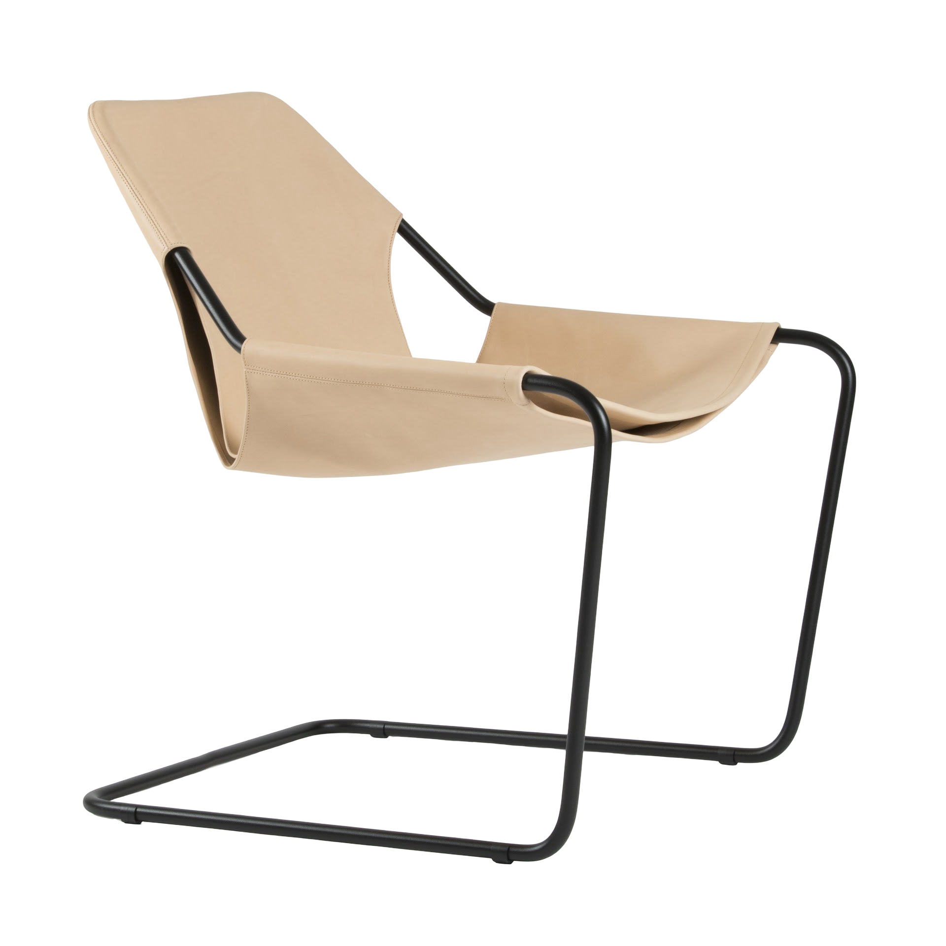Paulistano chair in leather (Indoor use)