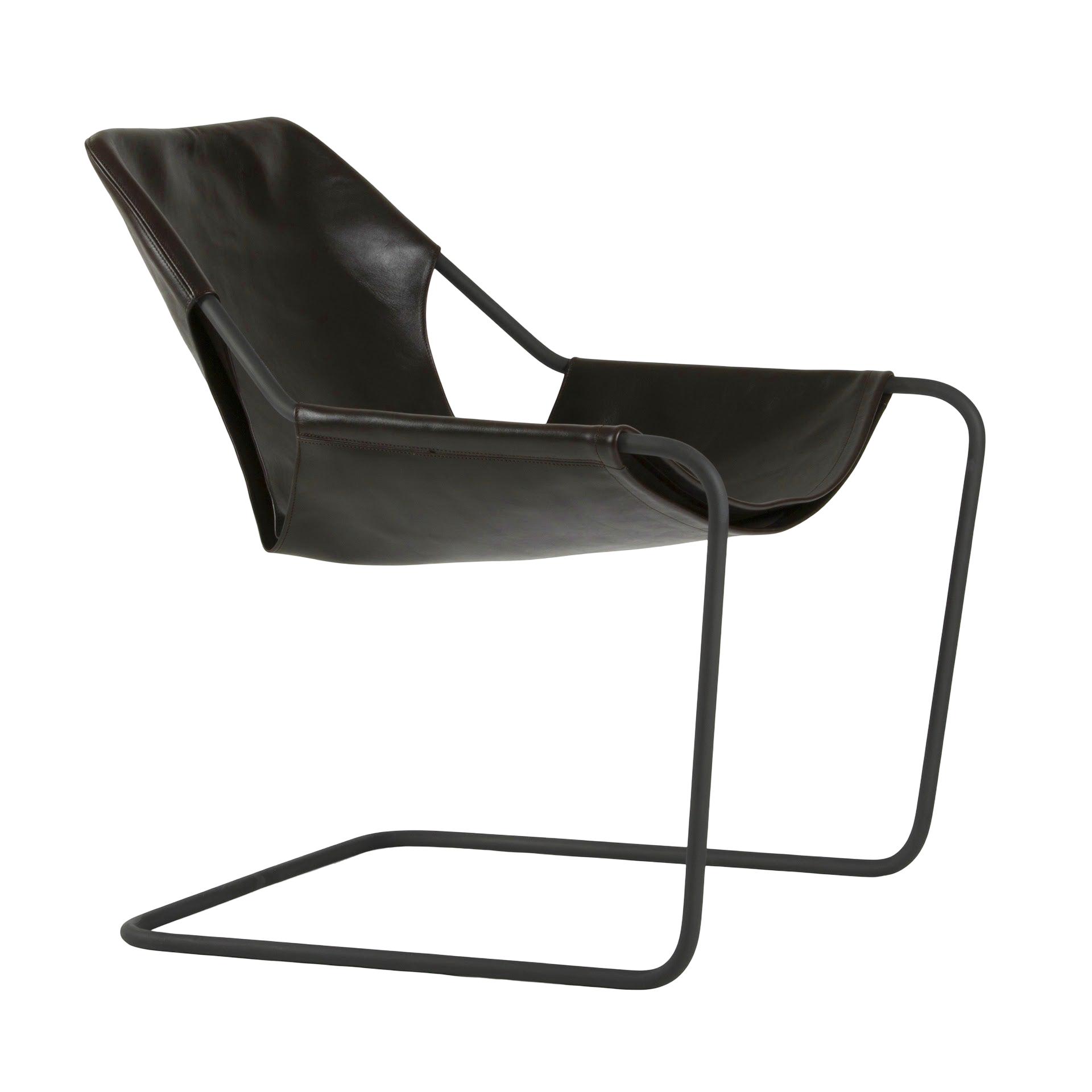 Paulistano chair in leather (Indoor use)
