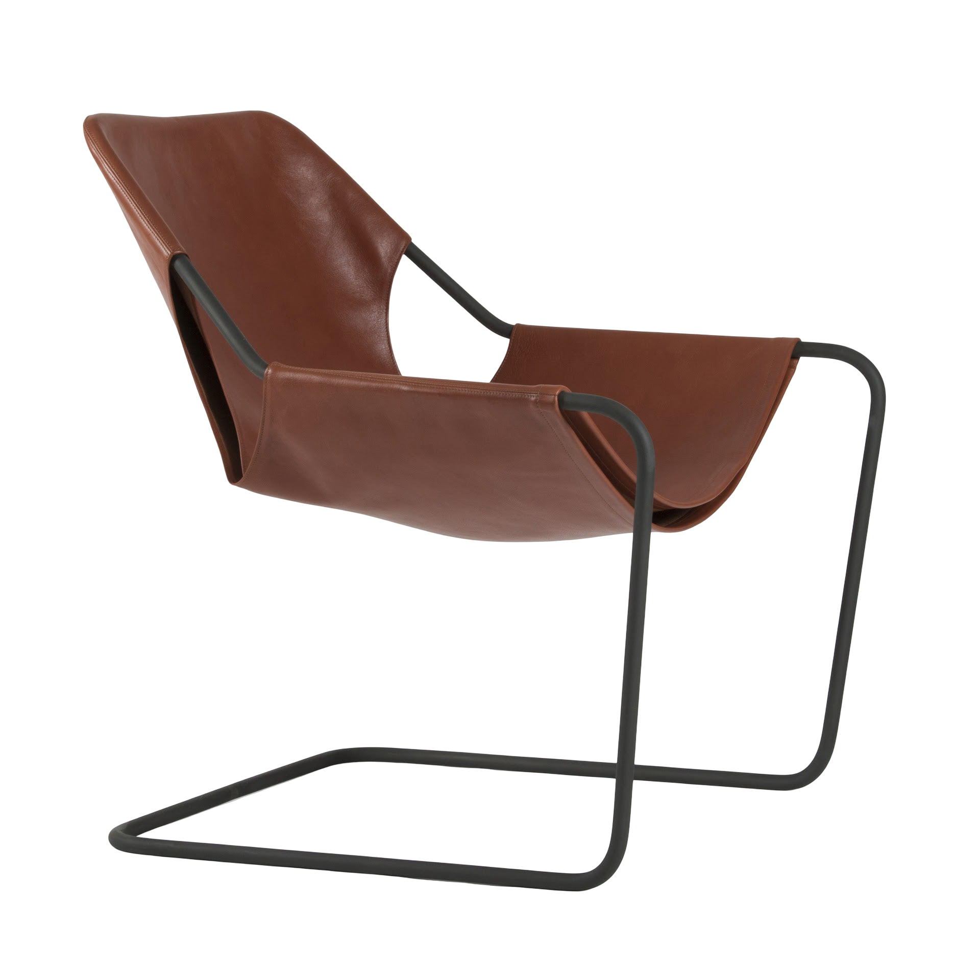 Paulistano chair in leather (Indoor use)