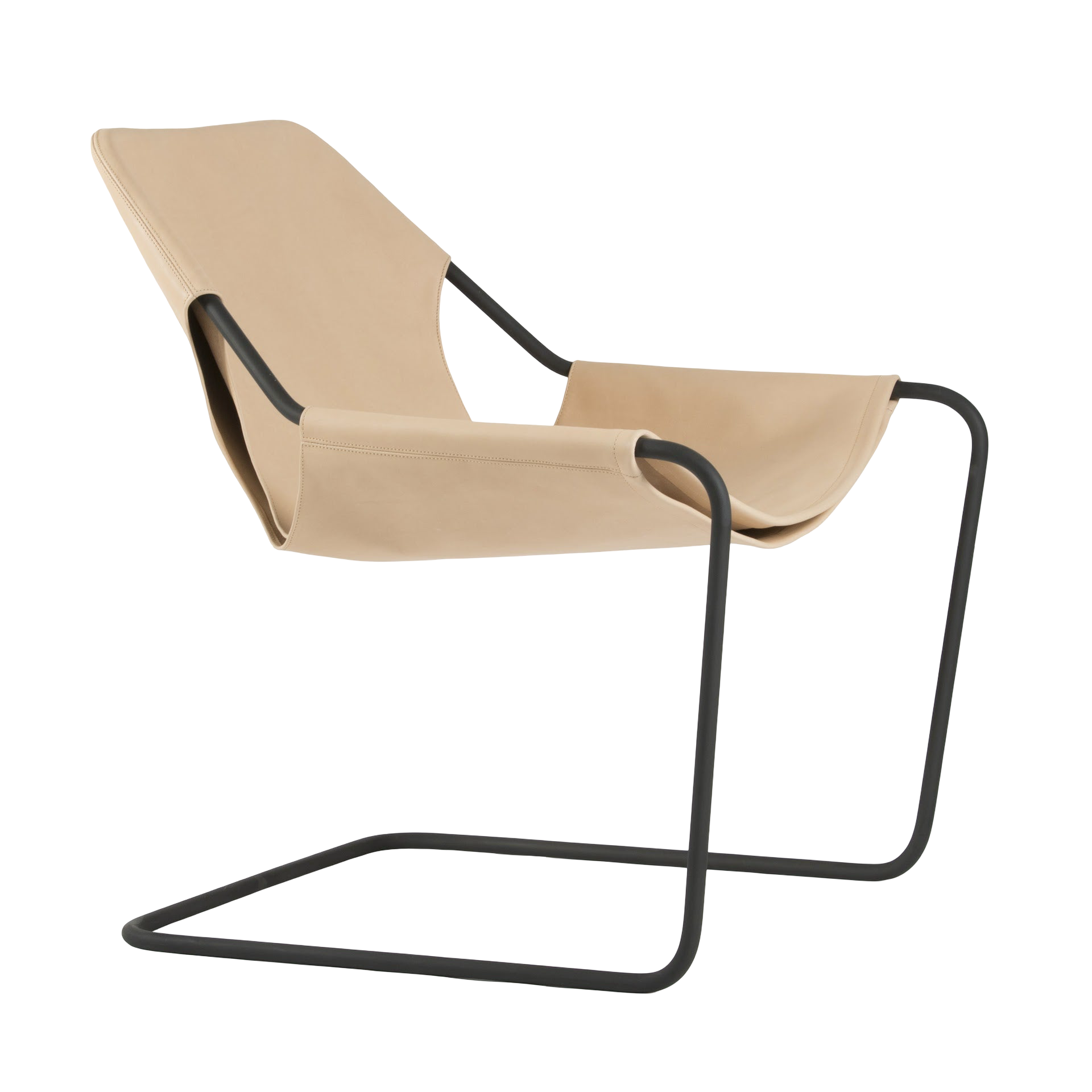 Paulistano chair in leather (Indoor use)