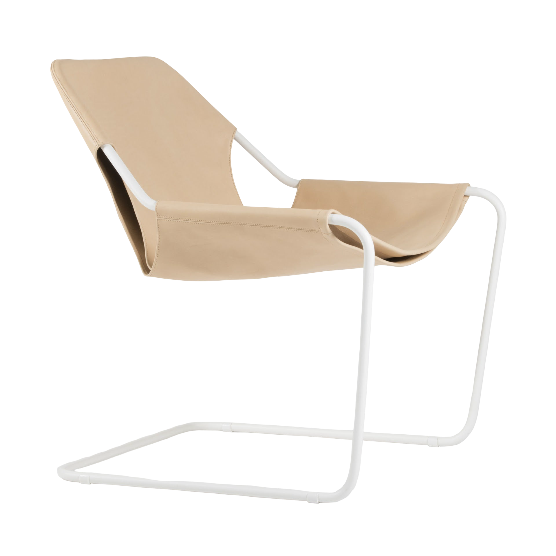 Paulistano chair in leather (Indoor use)