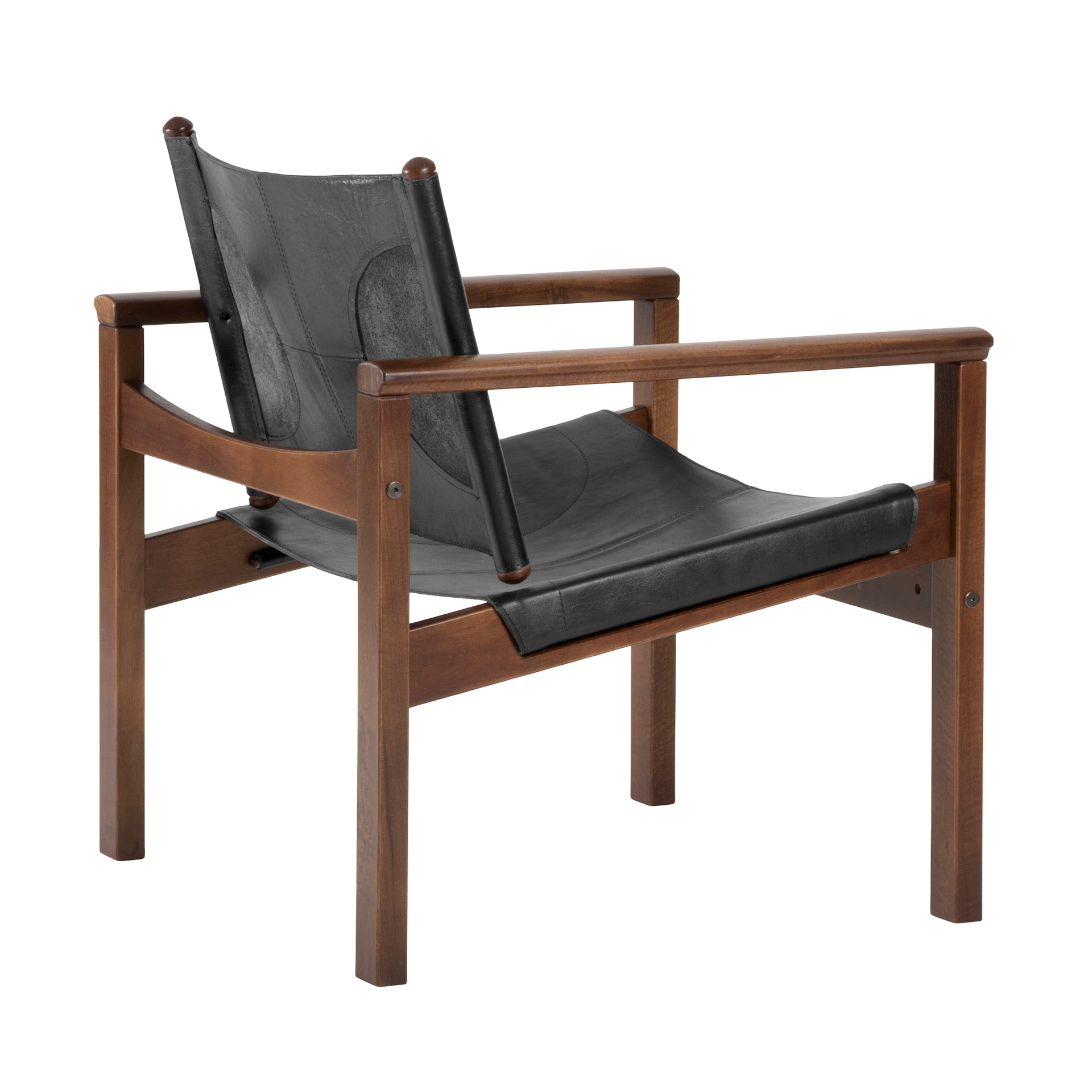 Peglev armchair in leather