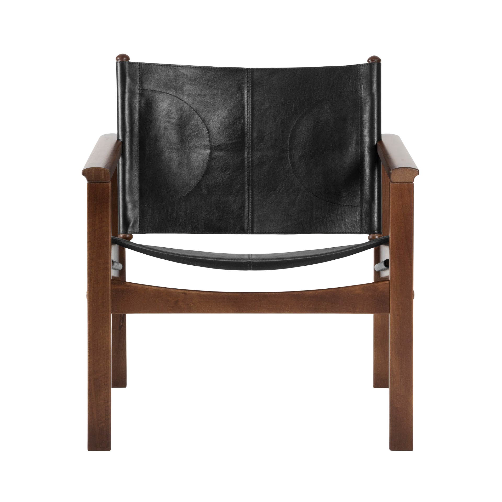 Peglev armchair in leather