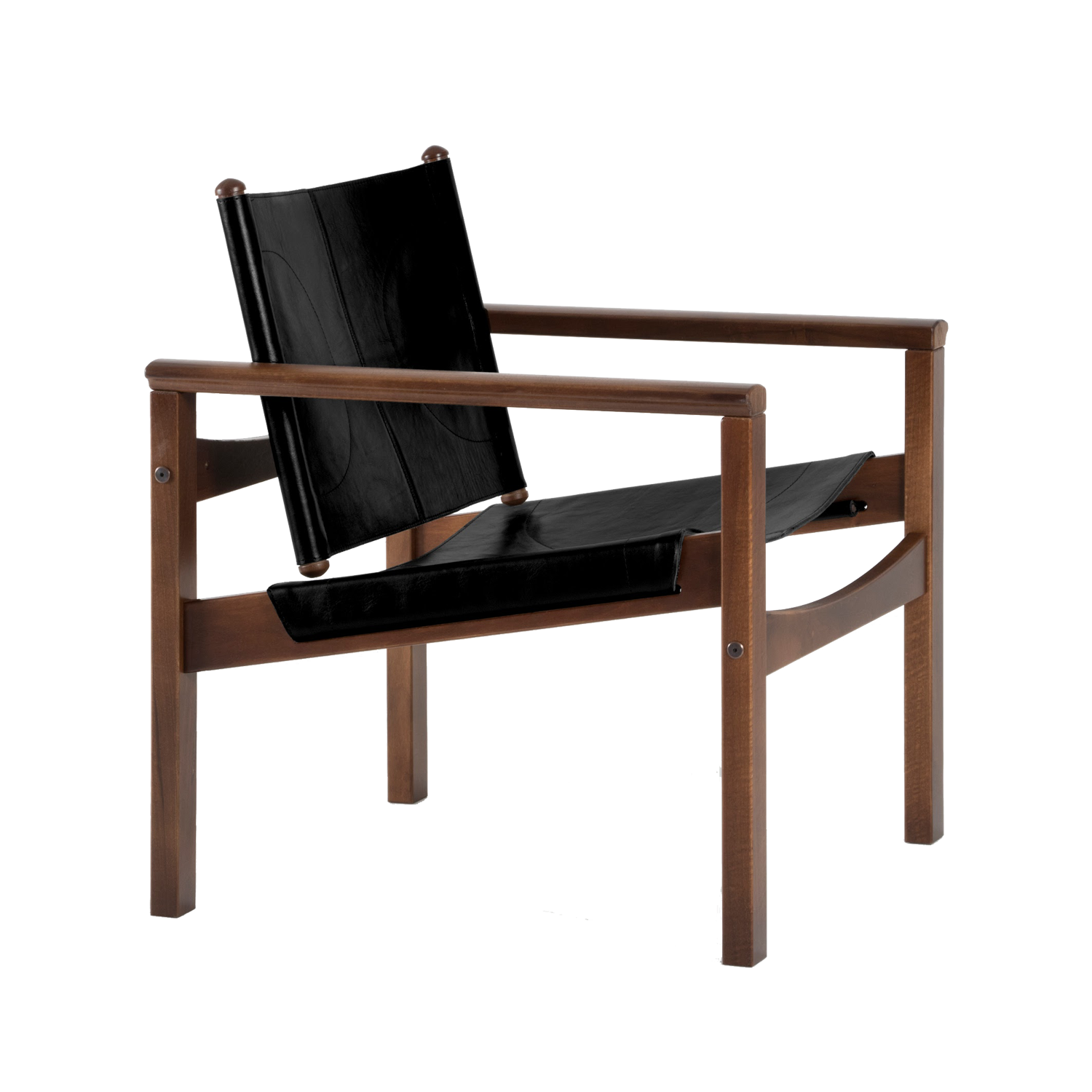 Peglev armchair in leather