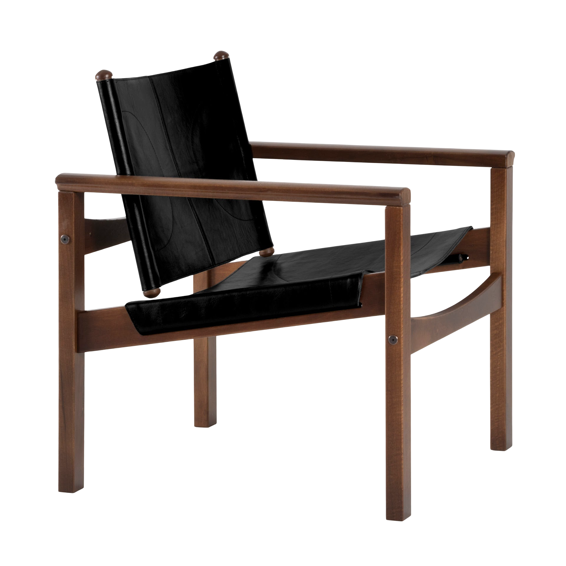 Peglev armchair in leather