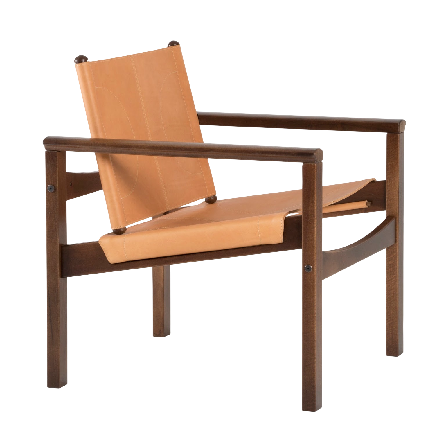 Peglev armchair in leather