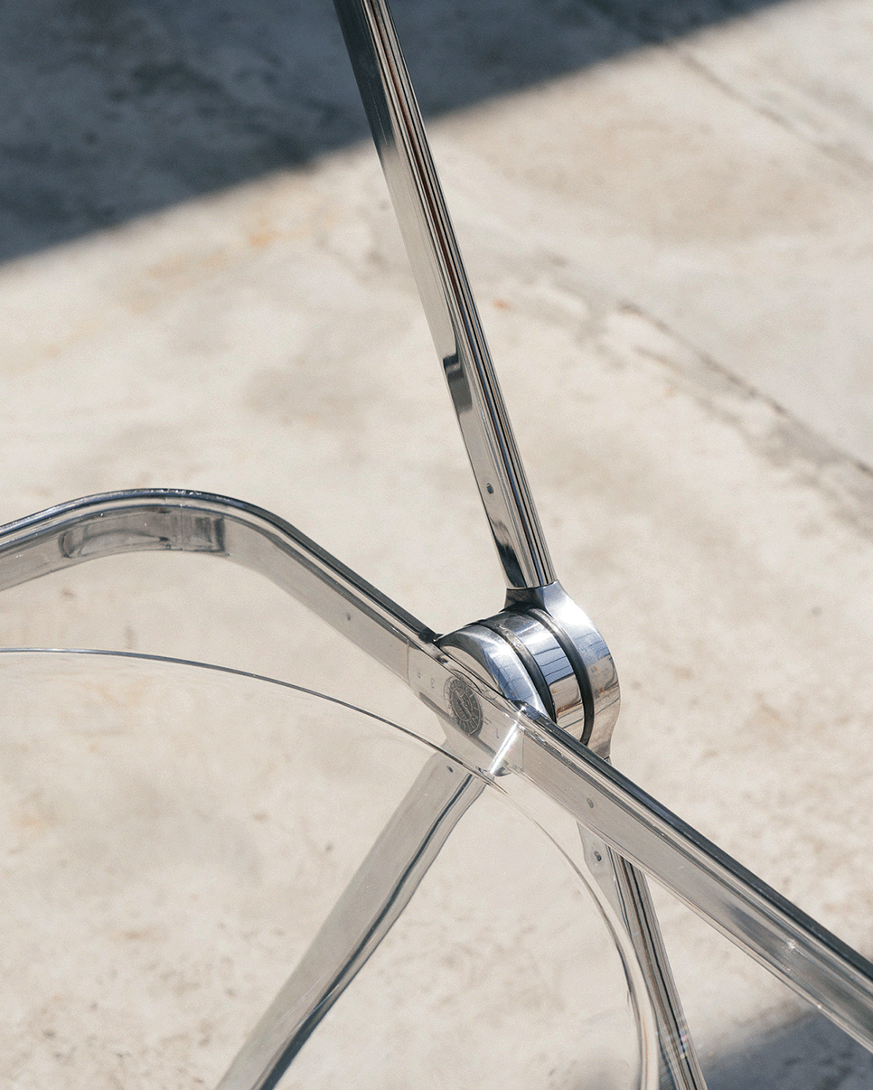 Plia Chair - Transparent