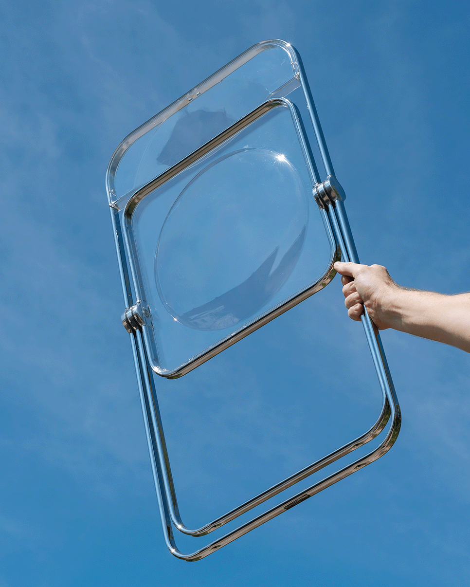 Plia Chair - Transparent
