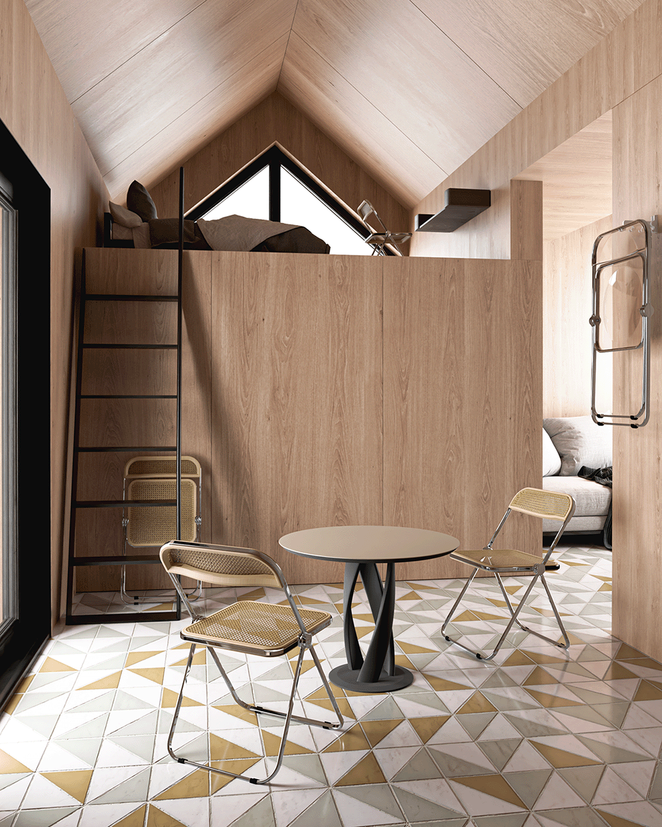 Plia Chair with Vienna Straw