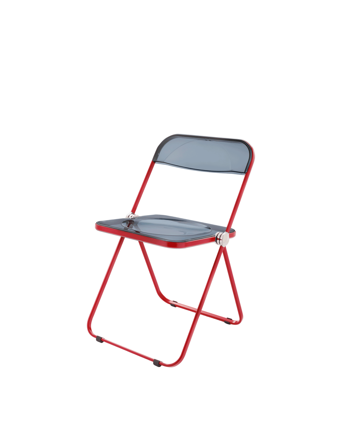 Plia Chair - Smoky Grey/Chrome