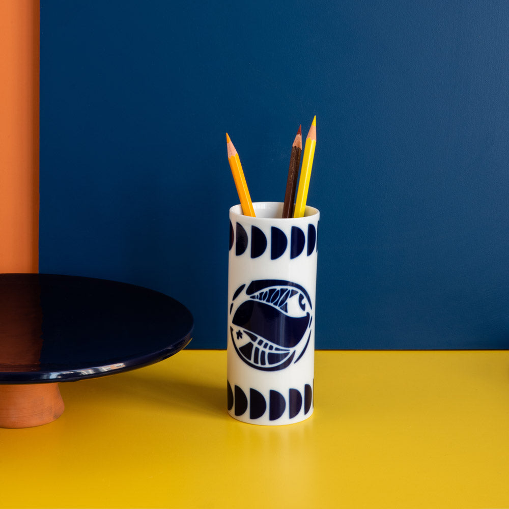 Porcelain Zodiac Pencil Holder 0101 (set of 2)