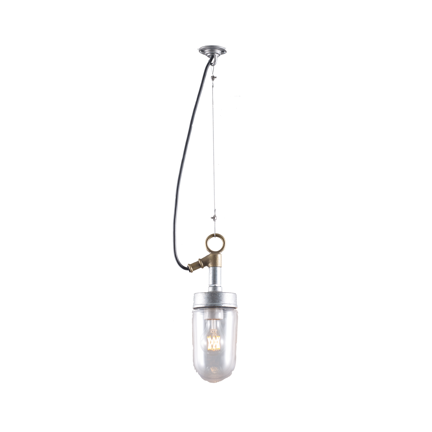 Well glass pendant 7679 IP44