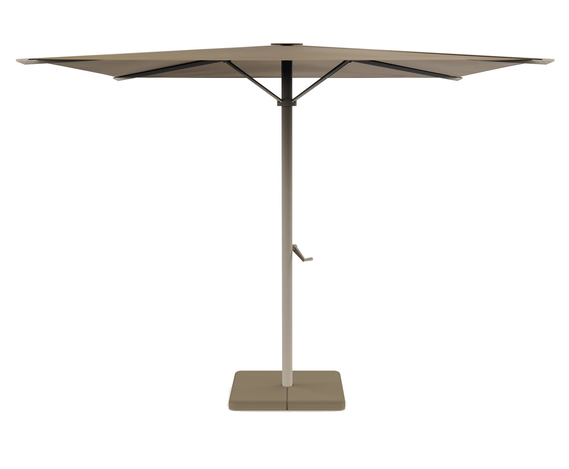 bali patio umbrella Bali Folding parasol - Sand