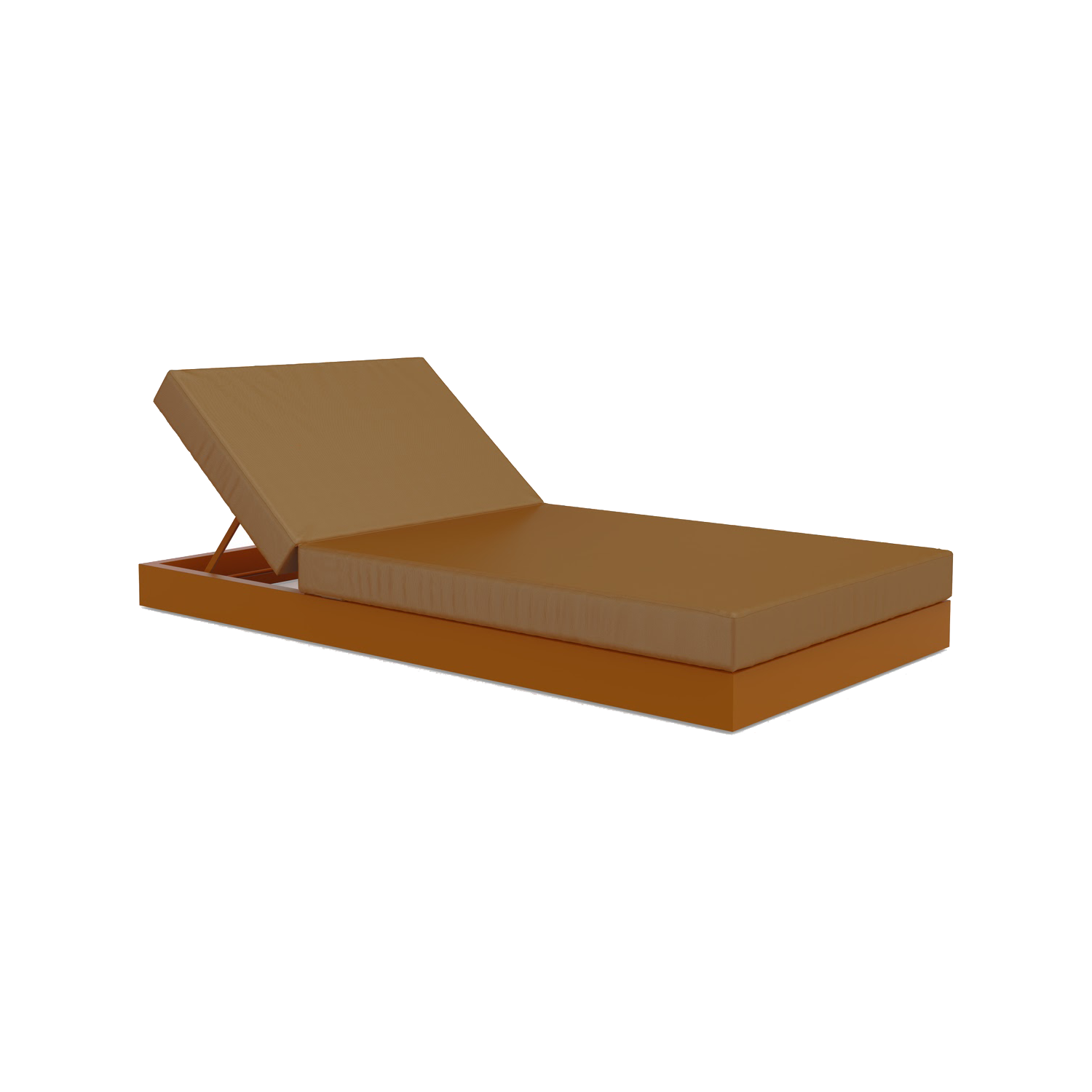 Chill Bed with backrest 100