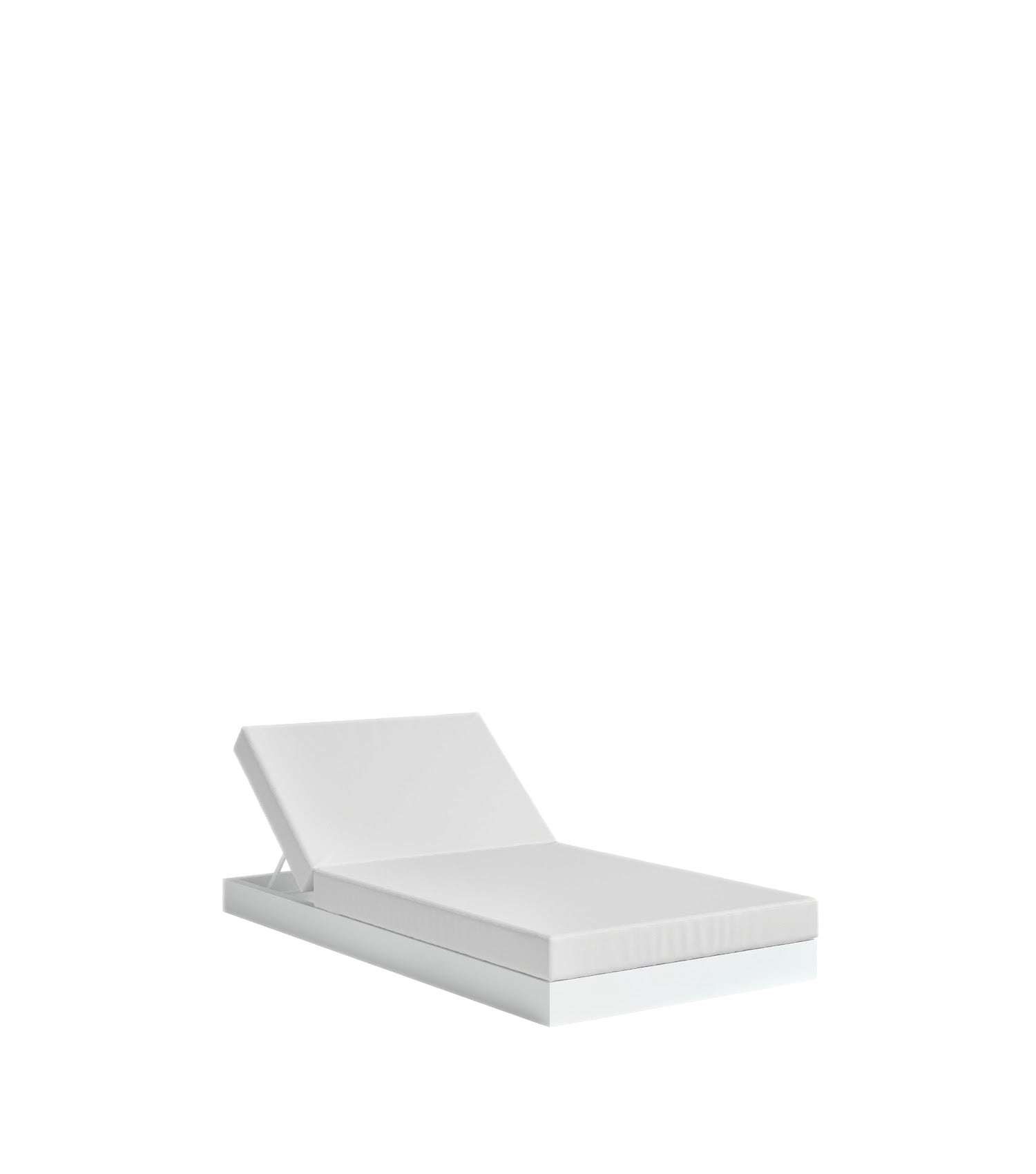 Chill Bed with backrest 100